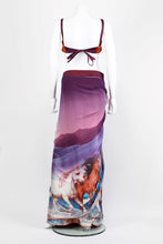Load image into Gallery viewer, Wild Horses Digital Print Saree
