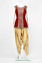 Load image into Gallery viewer, Marsala Peplum Suit
