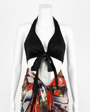 Load image into Gallery viewer, Geometic Print Bikini Saree
